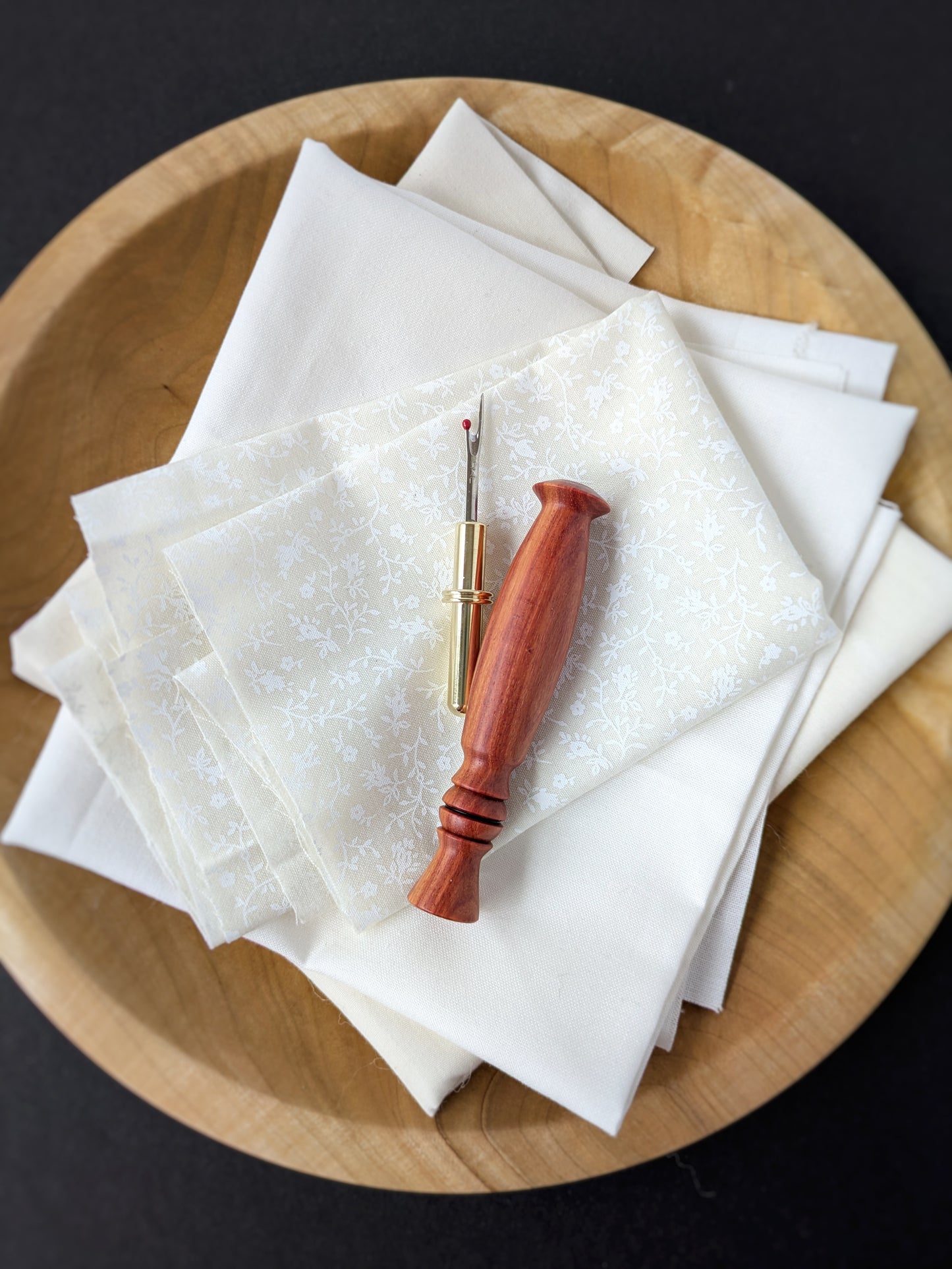 Tulipwood + Gold Ergonomic Wood Seam Ripper