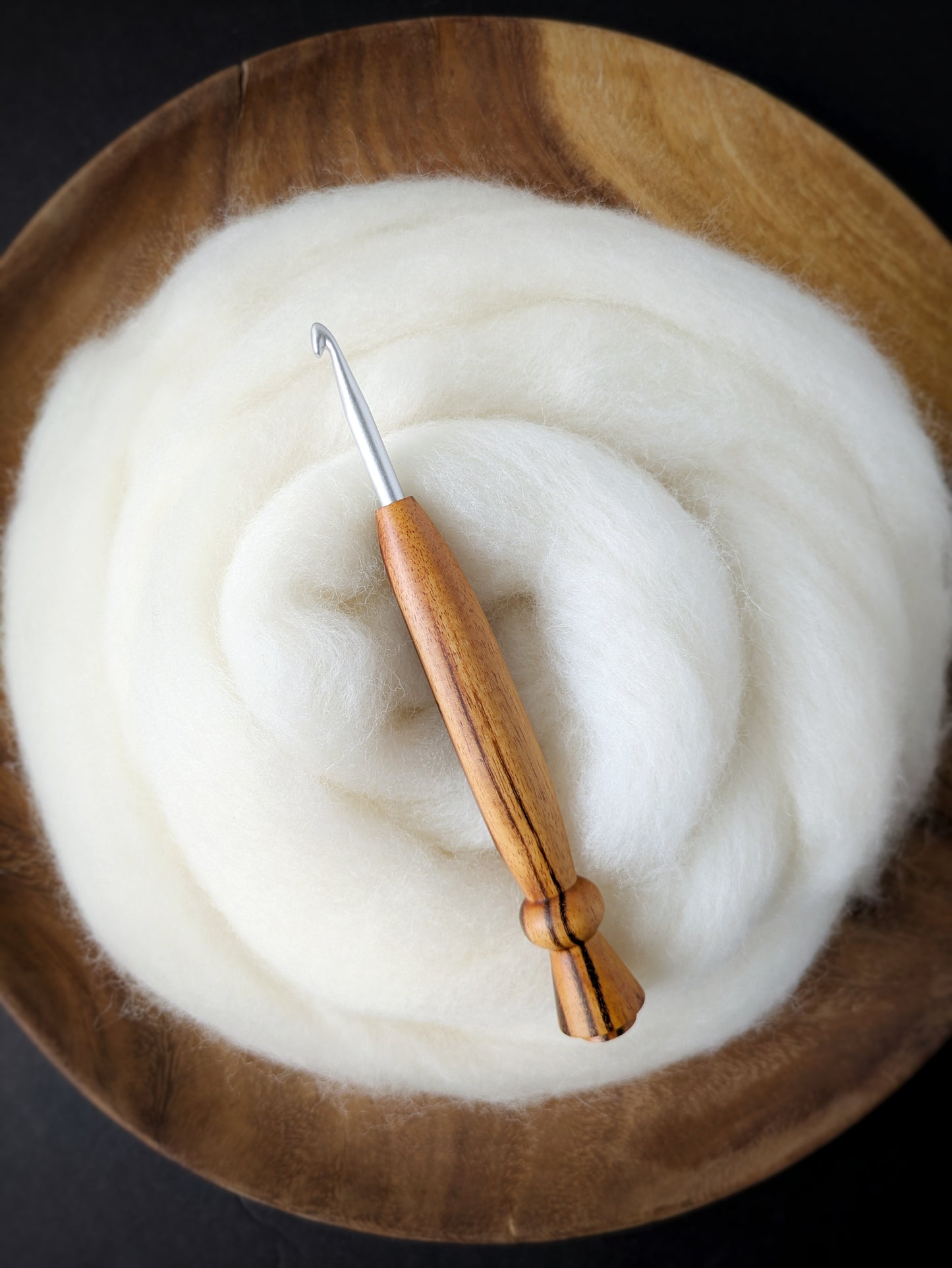 H 5mm Gonçalo Ergonomic Wood Crochet Hook