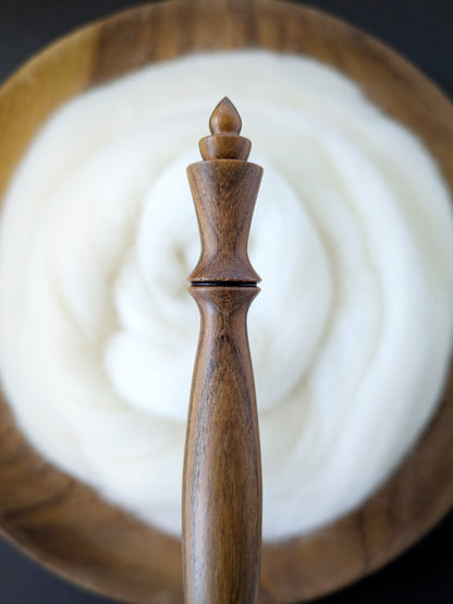 7 4.5mm Curupay Ergonomic Wood Crochet Hook