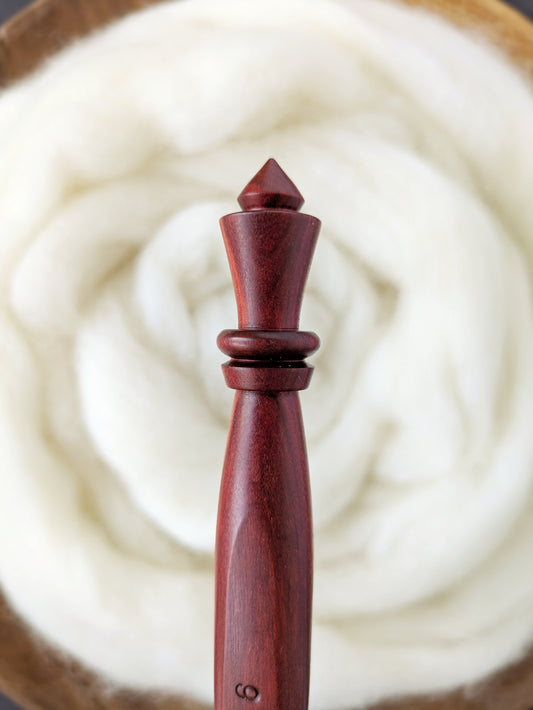J 6mm Redheart Ergonomic Wood Crochet Hook