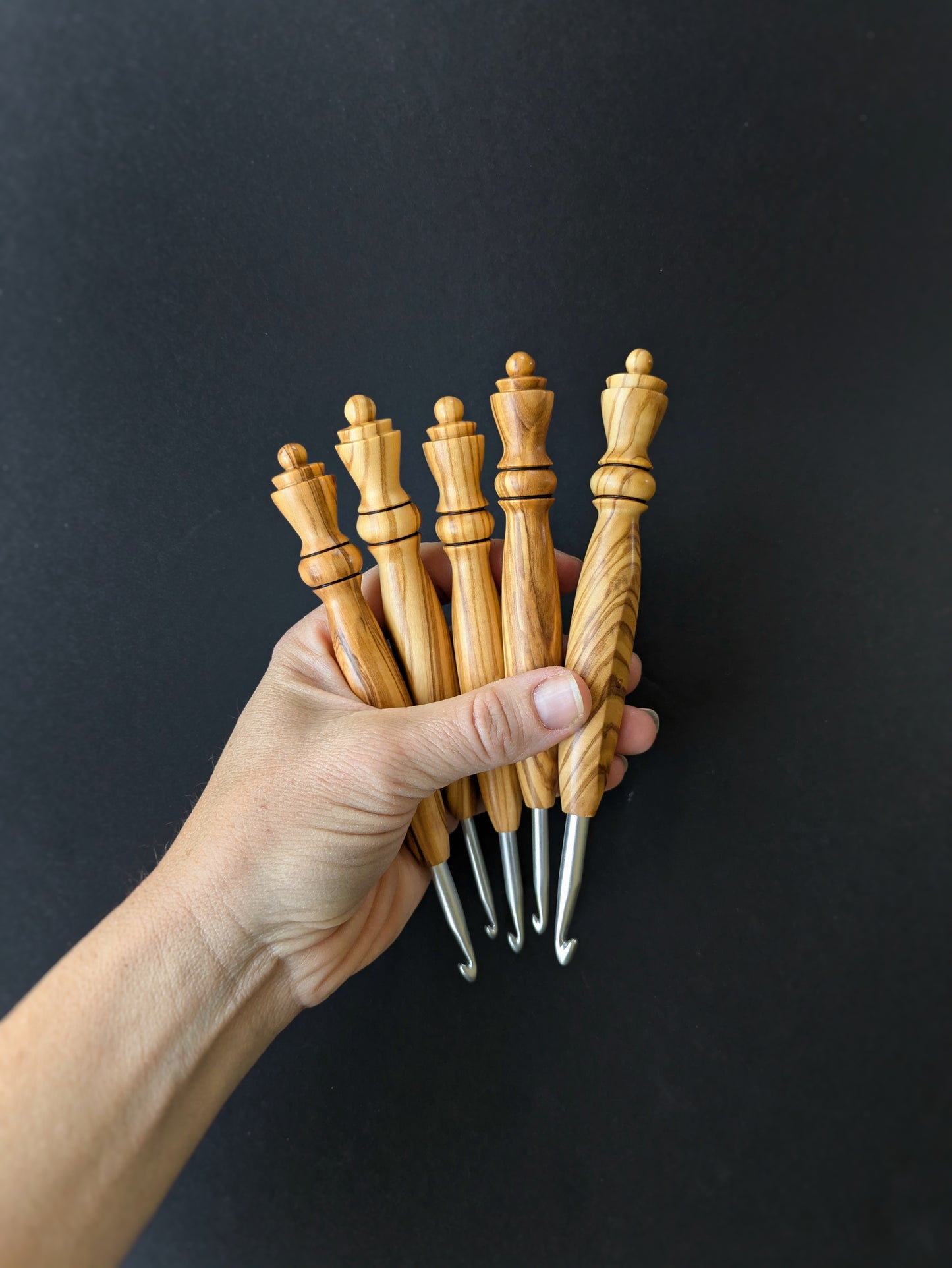 Olivewood Crochet Hook