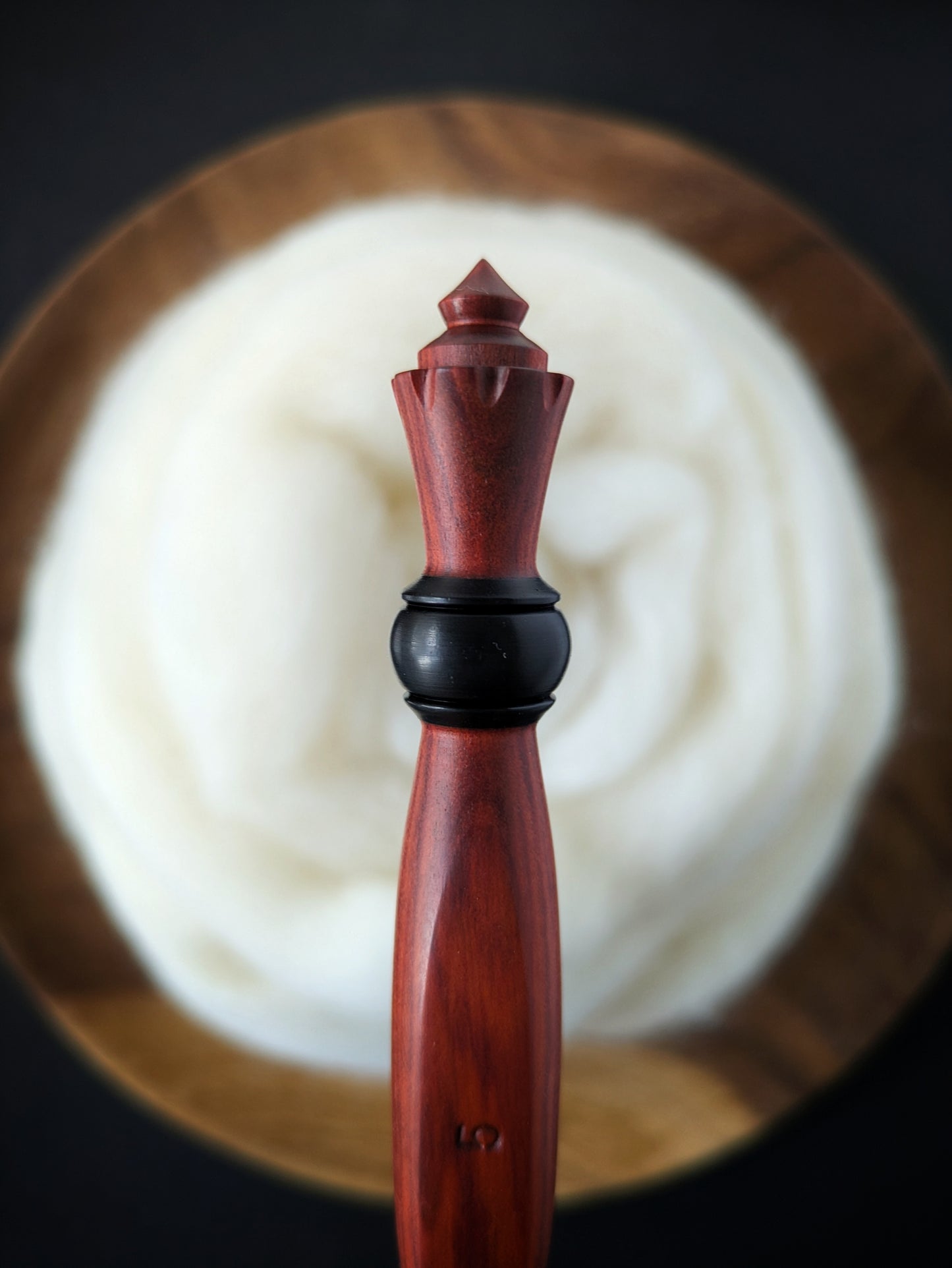 H 5mm Redheart & Blackwood Ergonomic Wood Crochet Hook