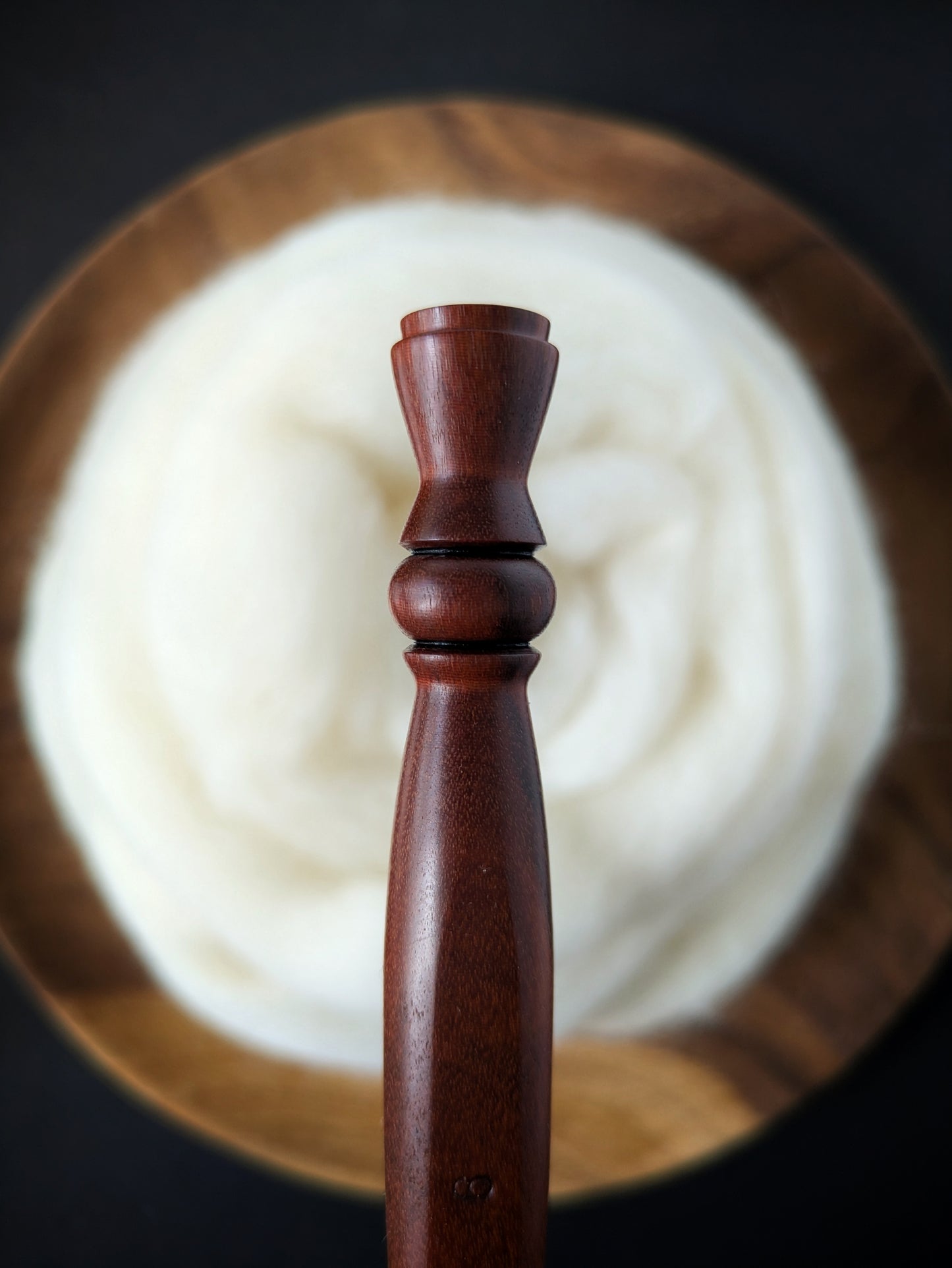 J 6mm Orangeheart Ergonomic Wood Crochet Hook