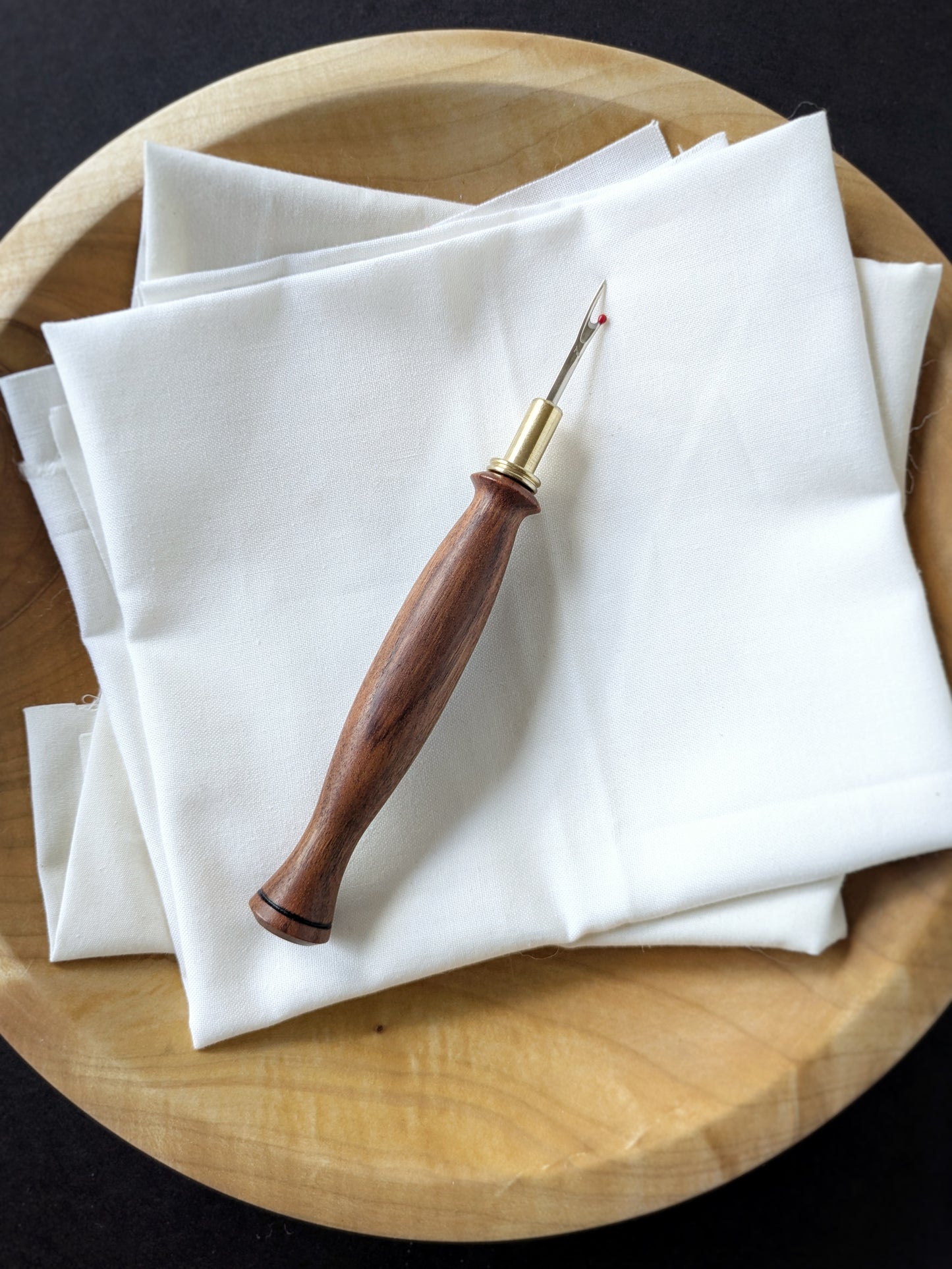 Curupay + Gold Ergonomic Wood Seam Ripper