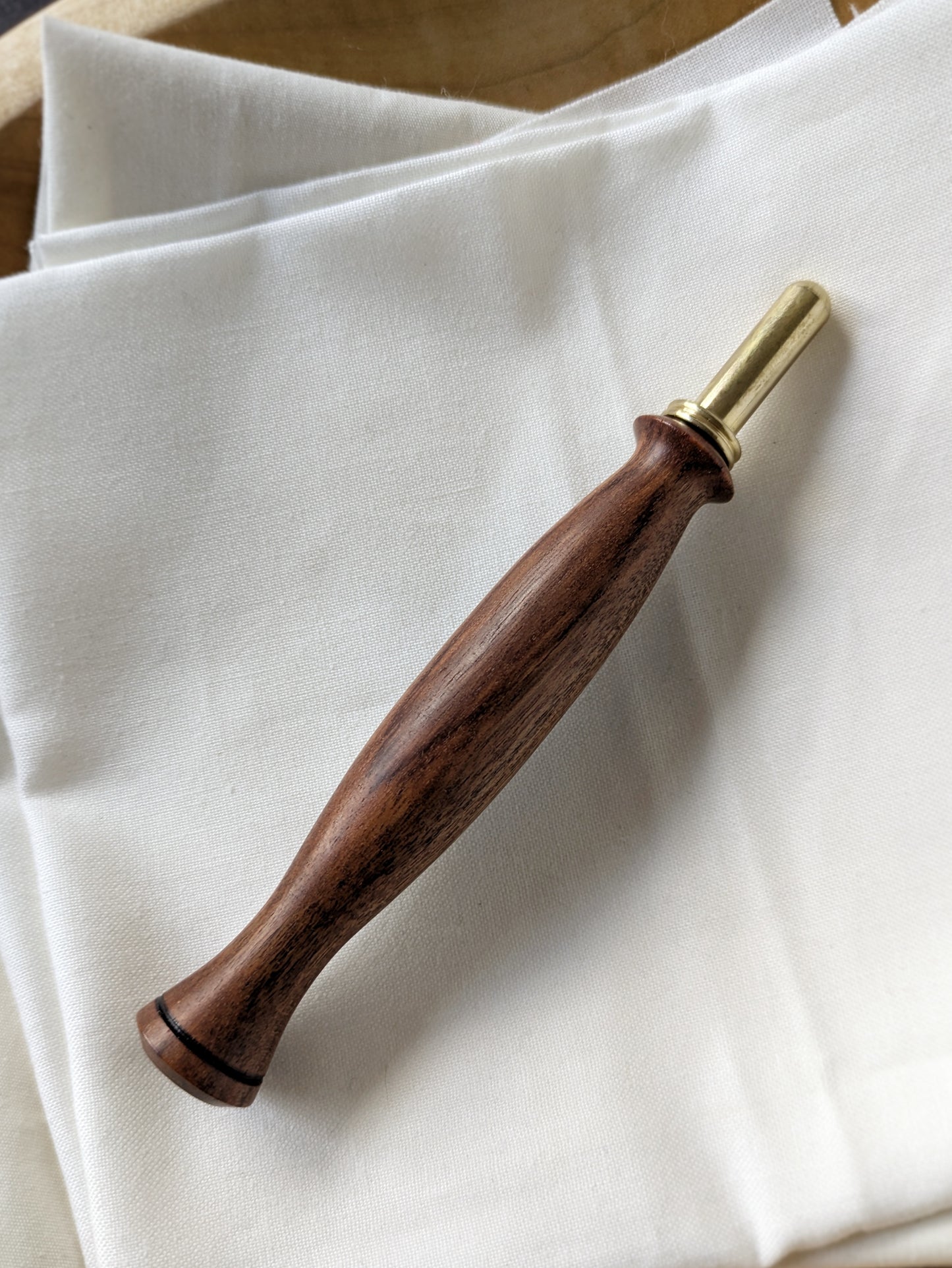 Curupay + Gold Ergonomic Wood Seam Ripper