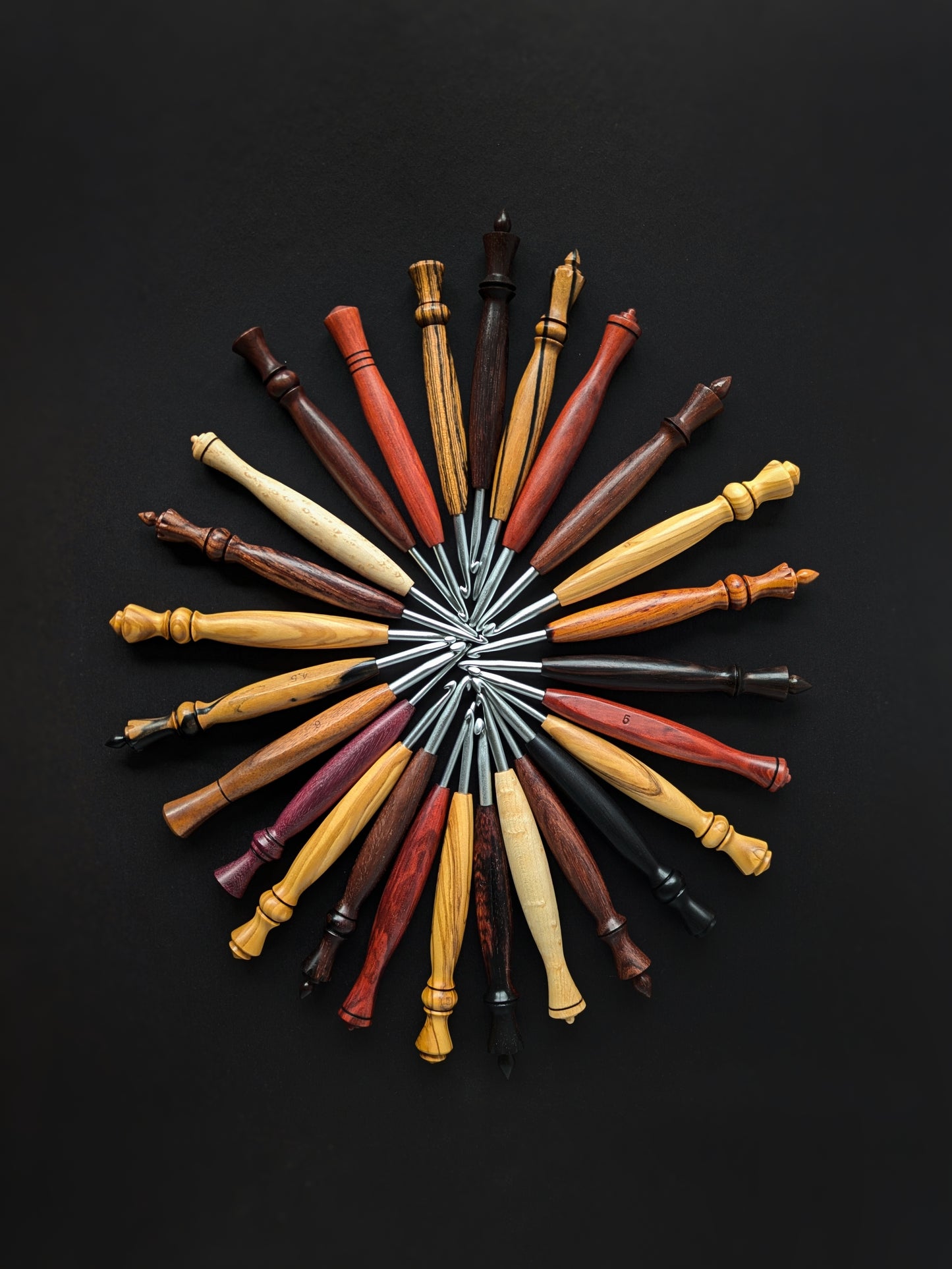 AVAILABLE 5/2: CUSTOM Wood Crochet Hook