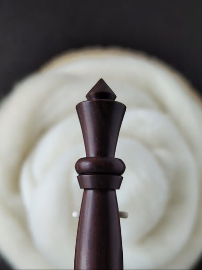 I 5.5mm Cocobolo Ergonomic Wood Crochet Hook