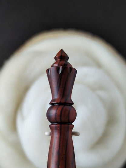 J 6mm Cocobolo Ergonomic Wood Crochet Hook