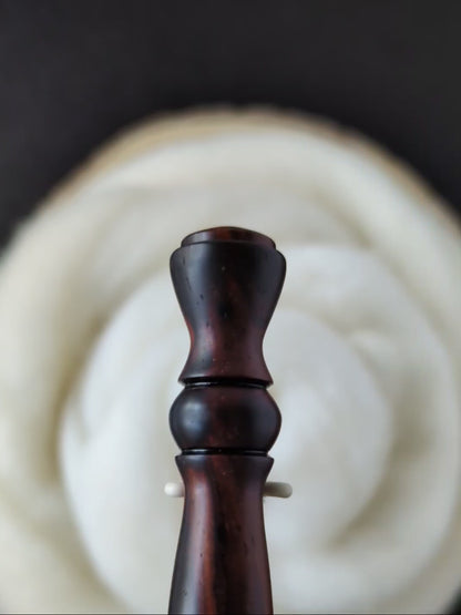 J 6mm Cocobolo Ergonomic Wood Crochet Hook