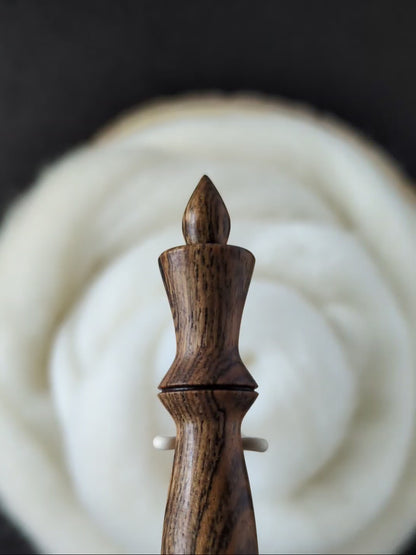 G 4mm Bocote Ergonomic Wood Crochet Hook