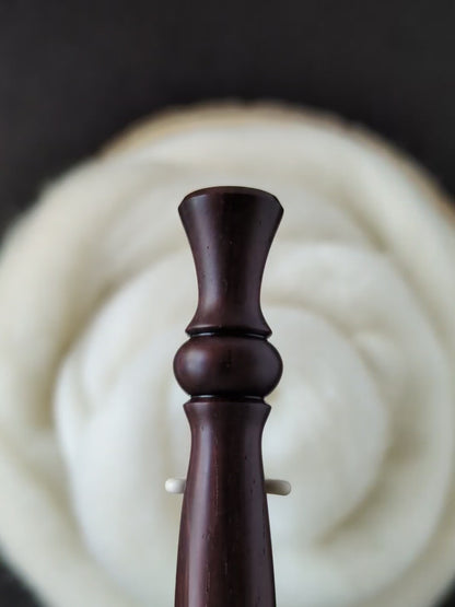 E 3.5mm Rosewood Ergonomic Wood Crochet Hook