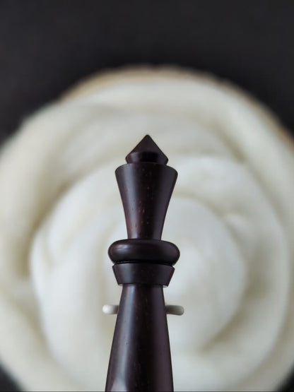 7 4.5mm Rosewood Ergonomic Wood Crochet Hook