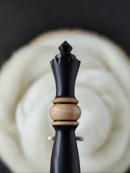 G 4mm Blackwood & Maple Ergonomic Wood Crochet Hook