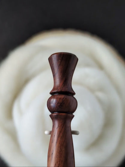 H 5mm Cocobolo Ergonomic Wood Crochet Hook