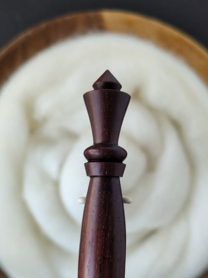 H 5mm Rosewood Ergonomic Wood Crochet Hook