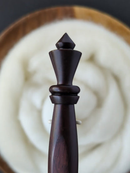 E 3.5mm Rosewood Ergonomic Wood Crochet Hook