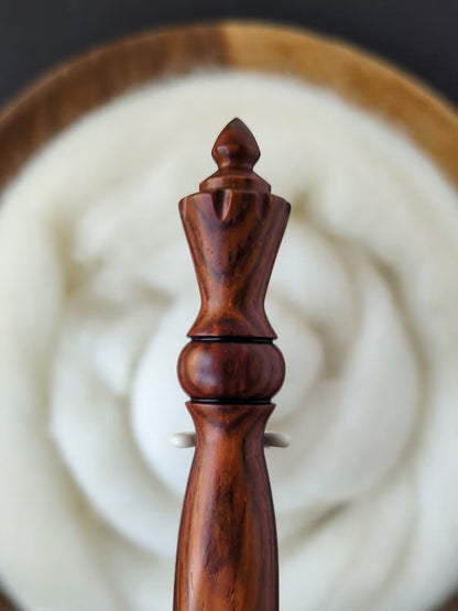 H 5mm Cocobolo Ergonomic Wood Crochet Hook