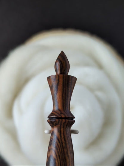 J 6mm Bocote Ergonomic Wood Crochet Hook