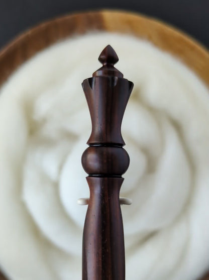 I 5.5mm Cocobolo Ergonomic Wood Crochet Hook