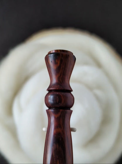 7 4.5mm Cocobolo Ergonomic Wood Crochet Hook
