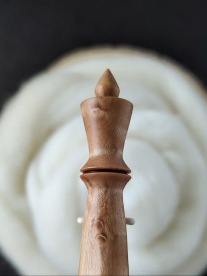 G 4mm Birdseye Maple Ergonomic Wood Crochet Hook