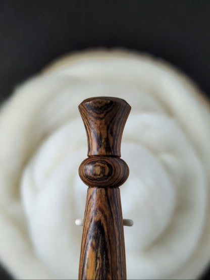 H 5mm Bocote Ergonomic Wood Crochet Hook